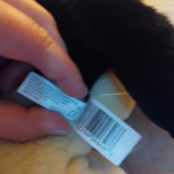 VTG 12" Commonwealth German Shepherd Puppy Dog Plush Stuffed Animal Black/Tan - Picture 10 of 11